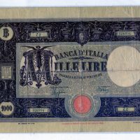 Banconota Banca d'Italia Regno d'Italia - Anno 1944 Lire 1.000