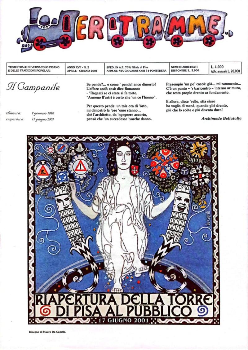 Rivista Er Tramme Anno XVII N. 2 aprile-giugno 2001