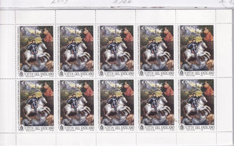 Minifoglio Vaticano, Anno 2003, 17esimo centenario della morte di San Giorgio (MF n. 1322)