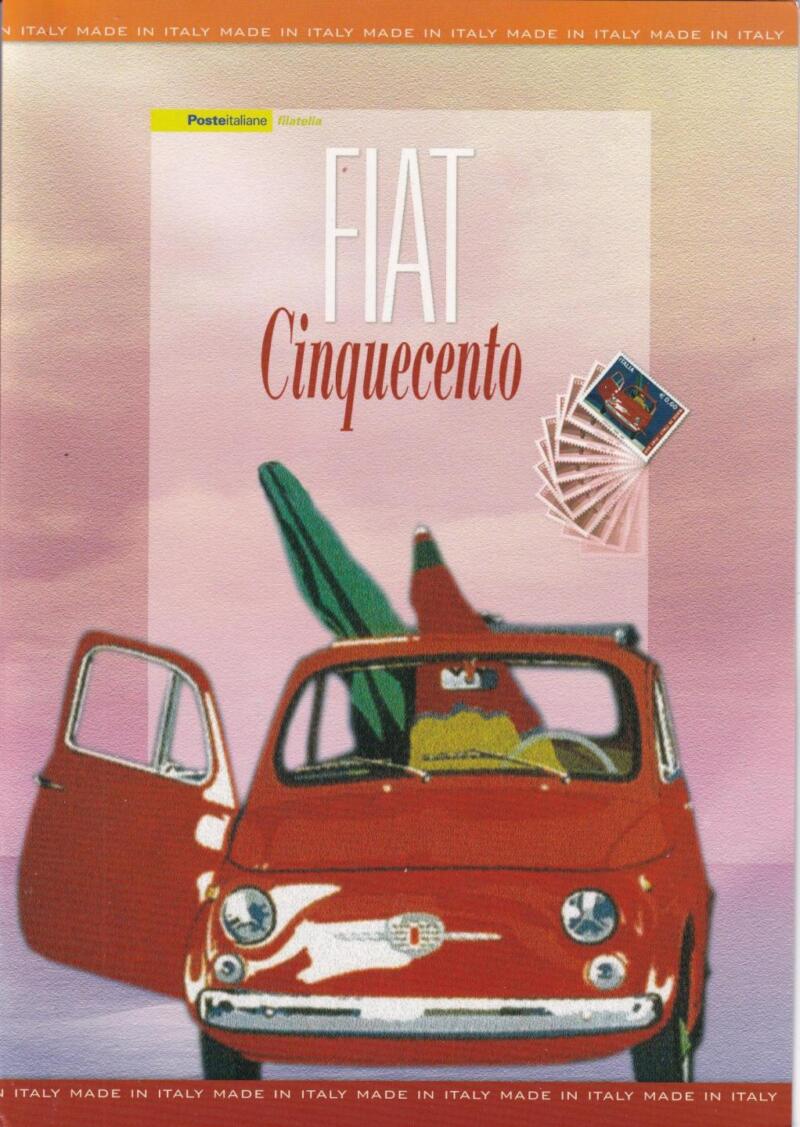 Folder Italia, Data 04/07/2007, FIAT Cinquecento (cat. n. 3029)
