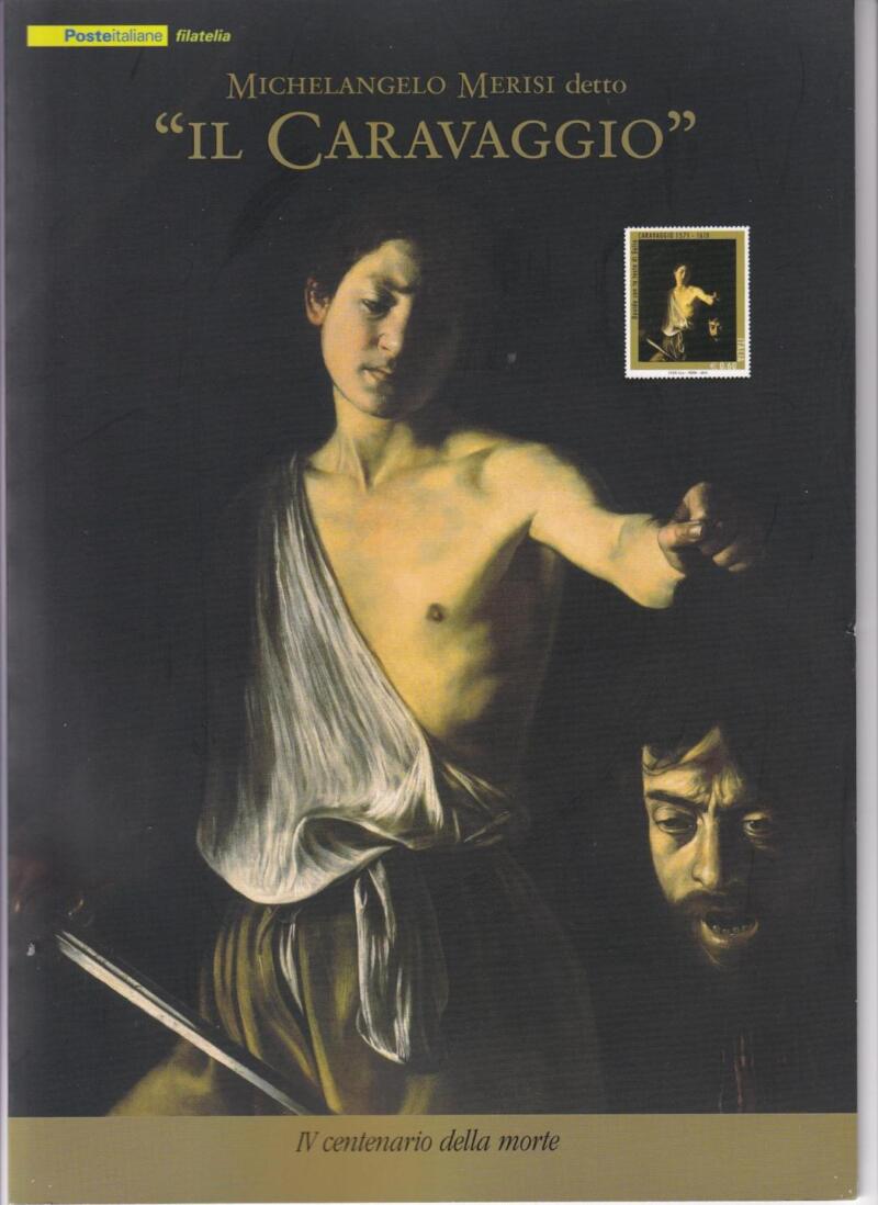 Folder Italia, Data 16/07/2010, Michelangelo Merisi detto Il Caravaggio IV centenario della morte (cat. n. 3238)
