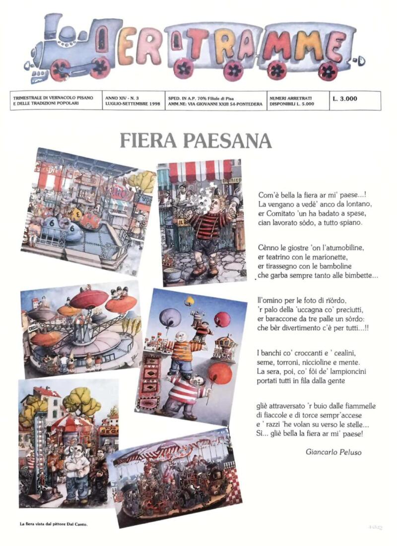 Rivista Er Tramme Anno XIV n. 3 luglio-settembre 1998