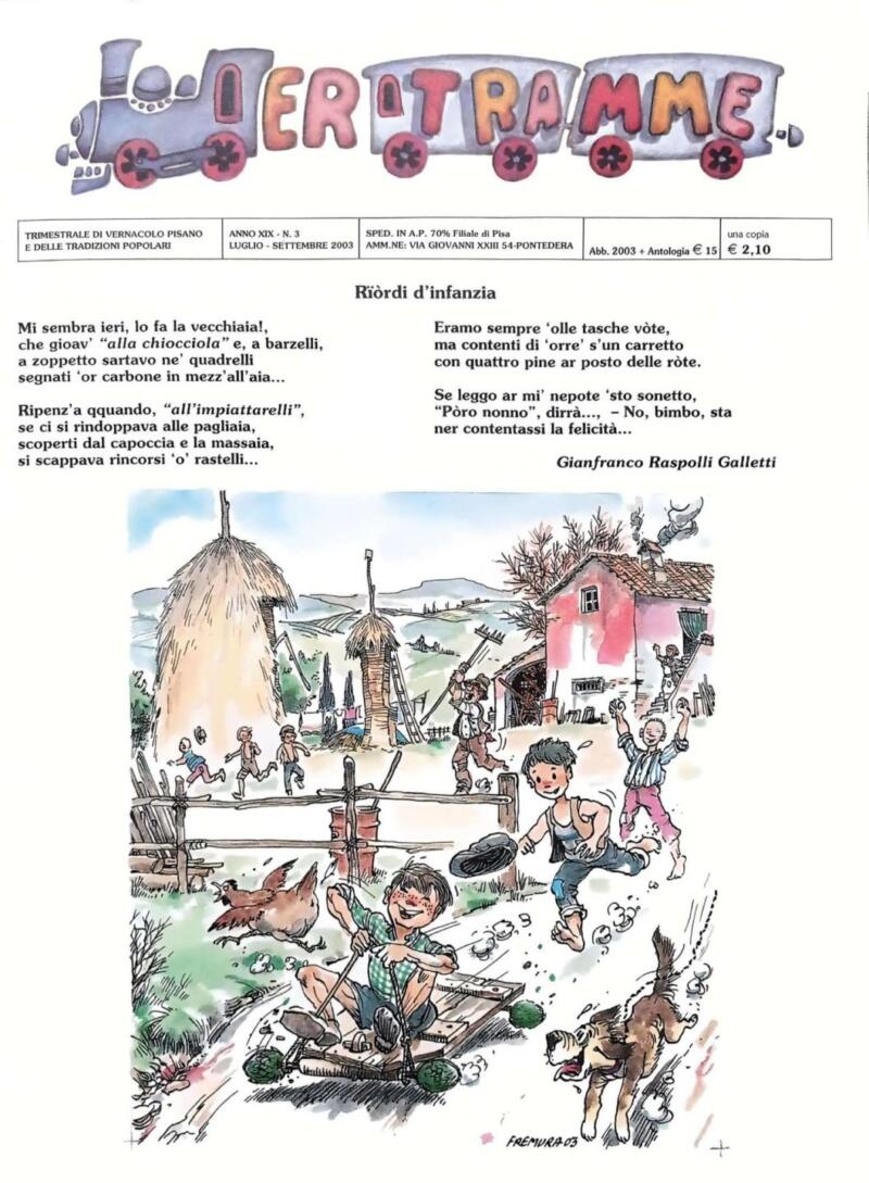Rivista Er Tramme Anno XIX n. 3 luglio-settembre 2003
