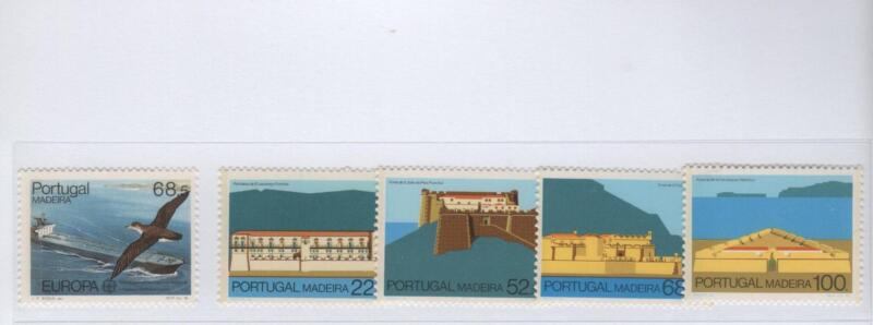 Francobolli Madera Anno 1986 Varie emissioni (cat. n. 106 e n. cat. n. 107A-110A)