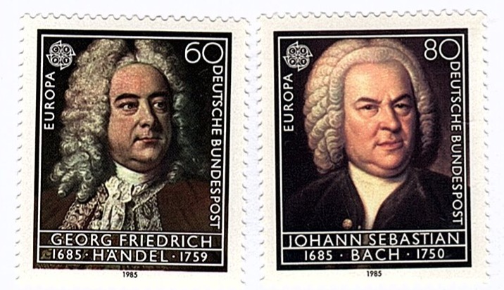 Francobolli Germania Anno 1985 Europa Anno europeo della musica