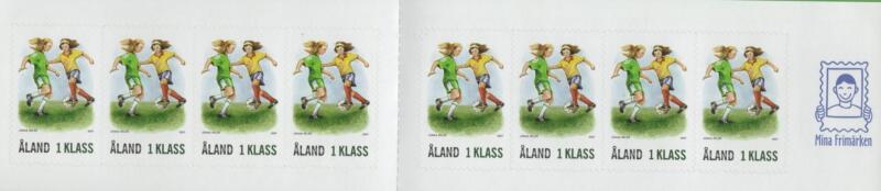 Libretto Aland Anno 2007 Il mio francobollo Francobollo personalizzabile Autoadesivo