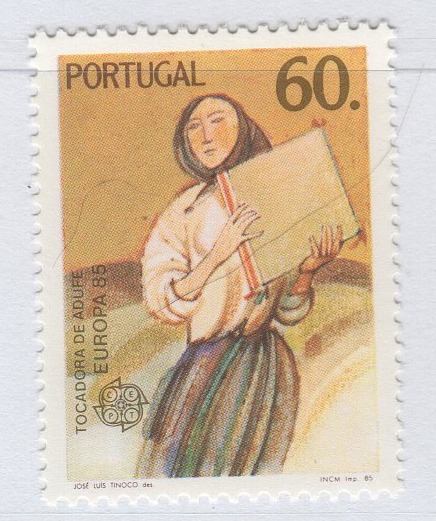 Francobollo Portogallo Anno 1985 Europa Anno europeo della musica