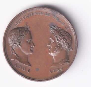 Medaglia DIEU PROTEGR LA FRANCE 1806 - 1836 L’ARMEE FRANCAISE