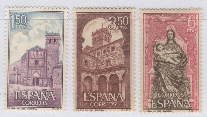 Francobolli Spagna Anno 1968 Monastero di S. Maria del Parral