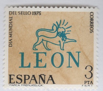 Francobollo Spagna Anno 1975 Giornata mondiale del francobollo