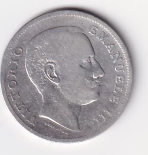 Moneta Italia Regno Vittorio Emanuele III Anno 1902 Lire 1 Aquila Sabauda