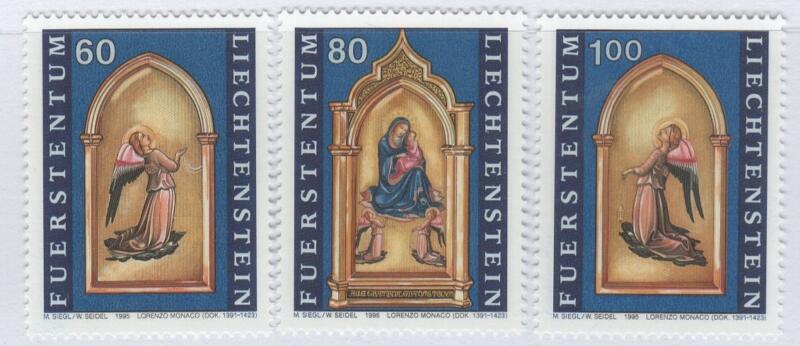 Francobolli Liechtenstein Anno 1995 Natale