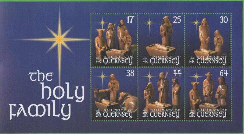 Foglietto Guernsey Anno 1999 Natale