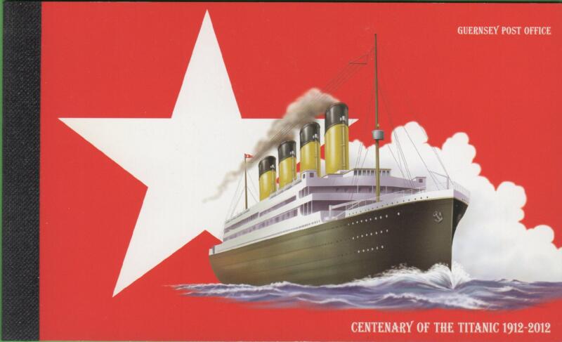 Libretto Prestige Alderney Anno 2012 Centenario del naufragio del Titanic