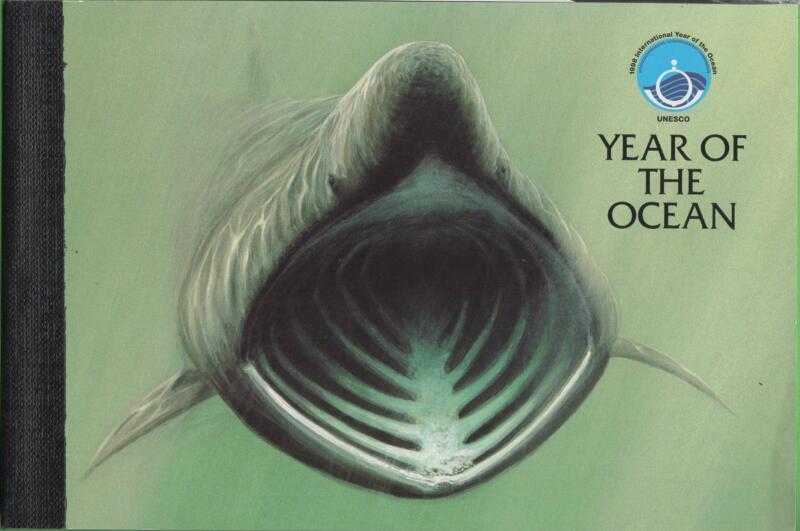 Libretto Man Anno 1998 3,62 Animali oceanici