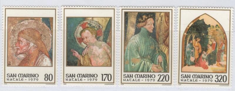Francobolli San Marino Anno 1979 Natale