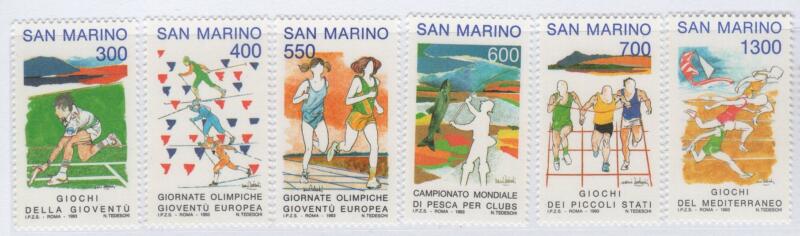 Francobolli San Marino Anno 1993 Avvenimenti sportivi del 1993