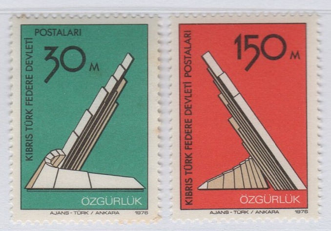 Francobolli Cipro Turca Anno 1976 Liberazione