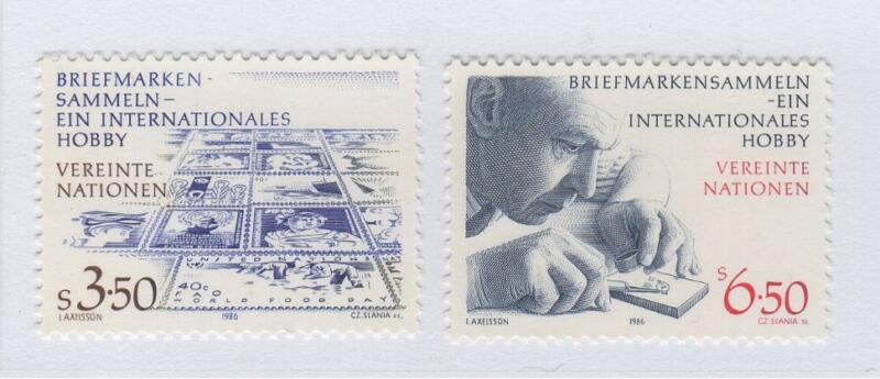 Francobolli Nazioni Unite – ONU Ufficio di Vienna Anno 1986 Filatelia Hobby internazionale