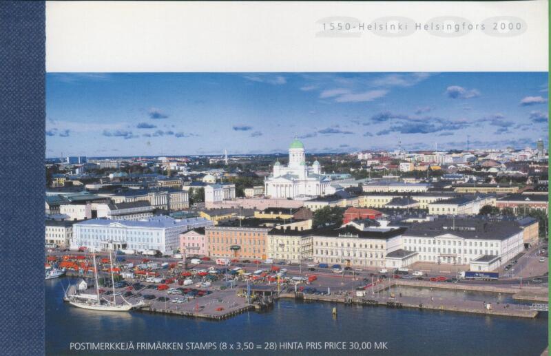 Libretto Finlandia Anno 2000 450esimo anniversario di Helsinki Città europea della cultura