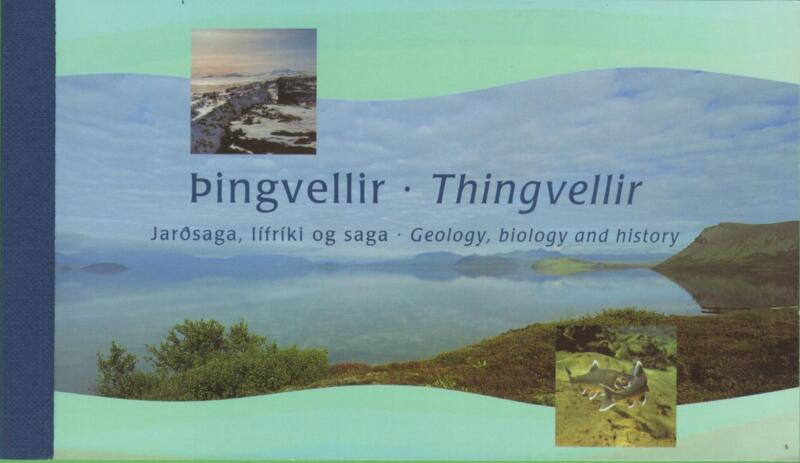 Libretto Prestige Islanda Anno 2002 Pesci del lago Thingvellir