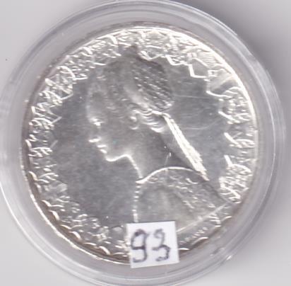 Moneta Italia Anno 1993 Lire 500 Argento