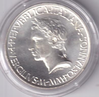 Moneta Italia Anno 1981 Lire 500 Virgilio Argento