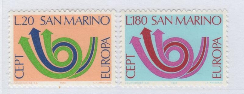 Francobolli San Marino Anno 1973 Europa