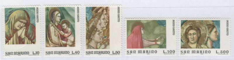 Francobolli San Marino Anno 1975 Anno Santo