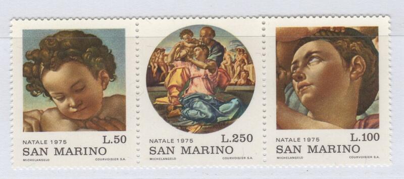 Francobolli San Marino Anno 1975 Natale