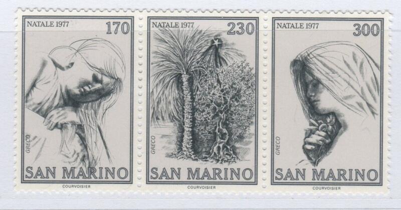 Francobolli San Marino Anno 1977 Natale