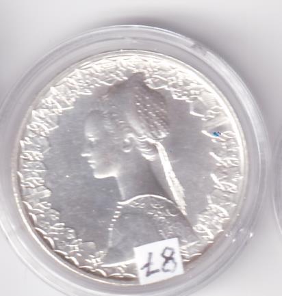 Moneta Italia Anno 1987 Lire 500 Argento