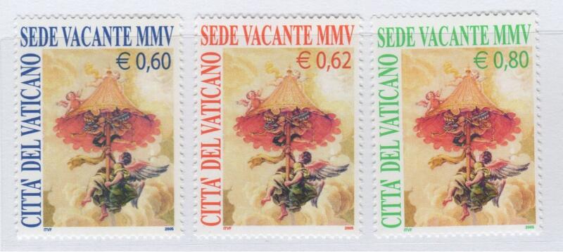 Francobolli Vaticano Anno 2005 Sede Vacante