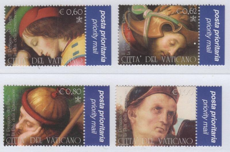 Francobolli Vaticano Anno 2005 Il Perugino Pietro Vannucci del Papa