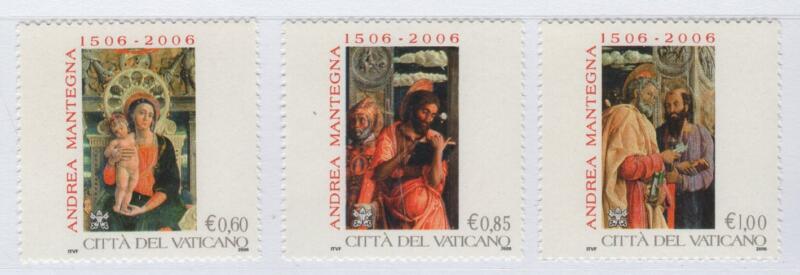 Francobolli Vaticano Anno 2006 Quinto centenario della morte di Andrea Mantegna
