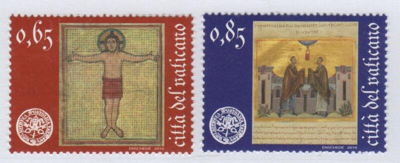 Francobolli Vaticano Anno 2010 Riapertura della Biblioteca Apostolica Vaticana