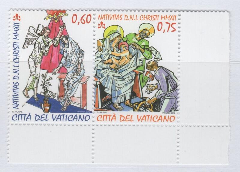 Francobolli Vaticano Anno 2012 Natale