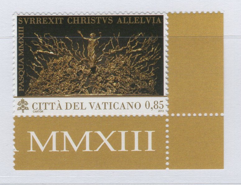 Francobollo Vaticano Anno 2013 Pasqua