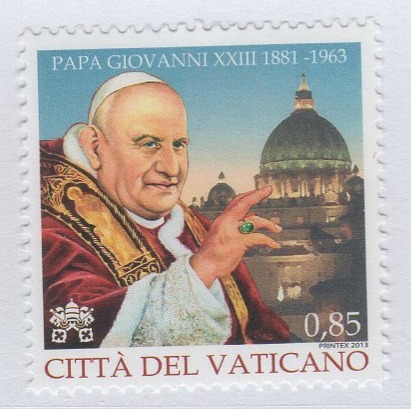 Francobollo Vaticano Anno 2013 Cinquantenario della morte di Papa Giovanni XXIII