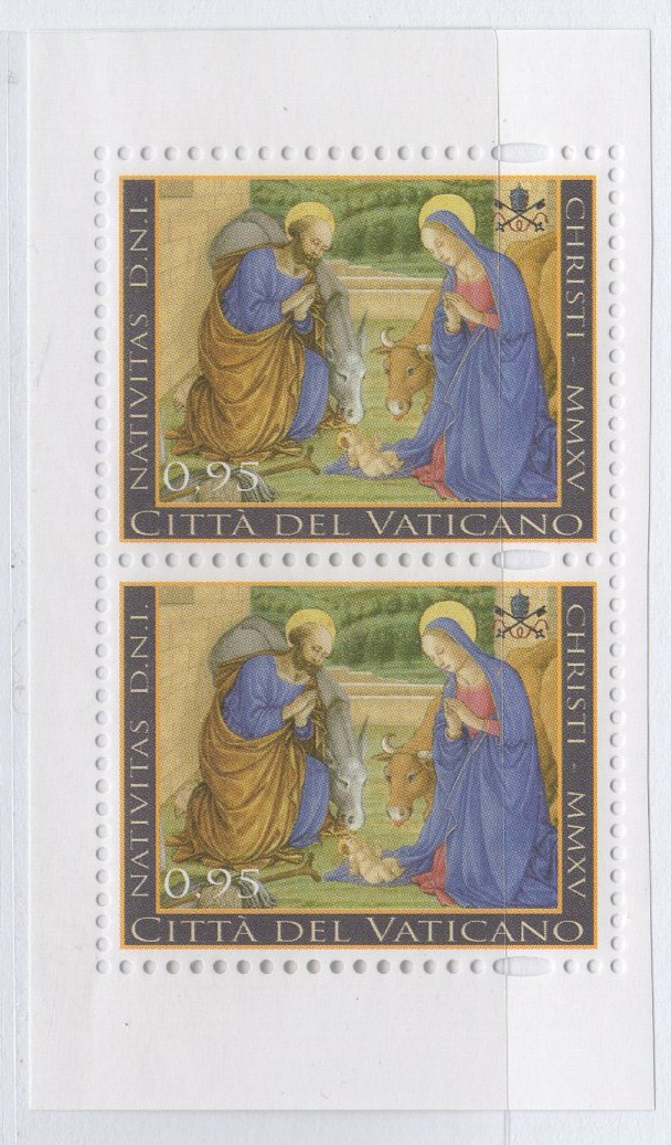 Francobolli Vaticano Anno 2015 Natale