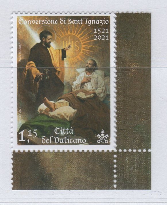 Francobollo Vaticano Anno 2021 Cinquantenario dell'Associazione SS. Pietro e Paolo