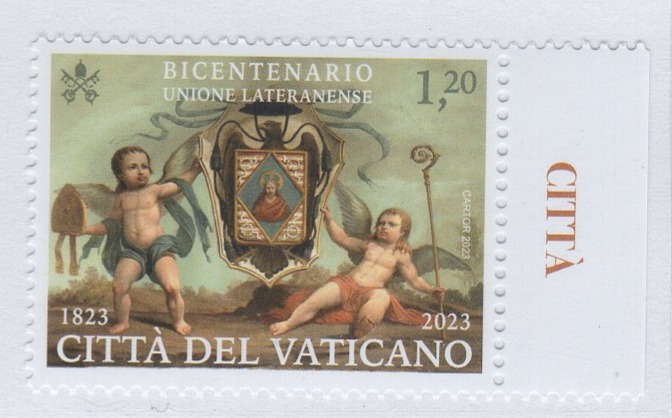Francobollo Vaticano Anno 2023 Bicentenario dell'Unione Lateranense