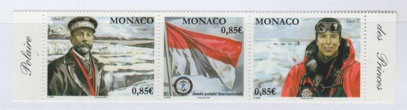 Francobolli Monaco Anno 2008 Anno Polare Internazionale