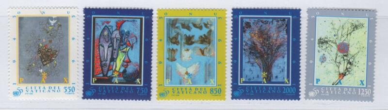 Francobolli Vaticano Anno 1995 Cinquantenario della fondazione dell'Organizzazione delle Nazioni Unite ONU