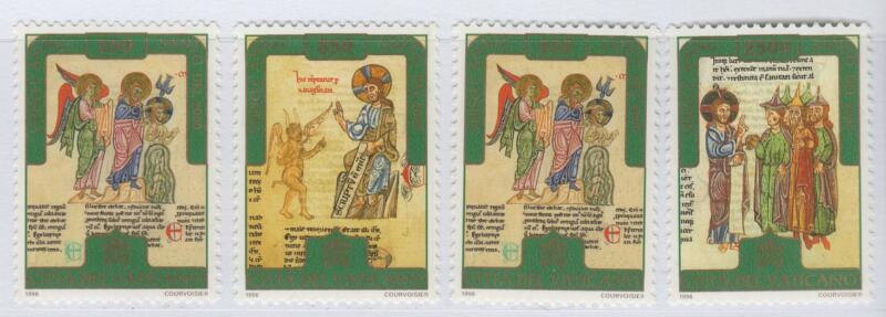 Francobolli Vaticano Anno 1996 Verso l'Anno Santo del 2000 Seconda serie