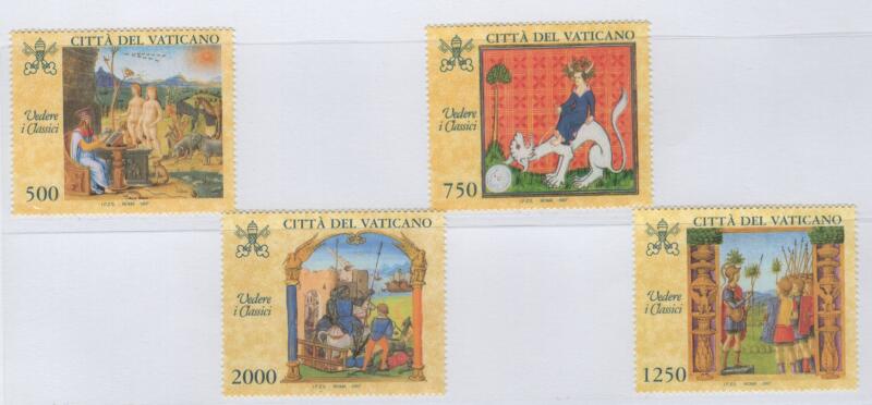 Francobolli Vaticano Anno 1997 Vedere i Classici