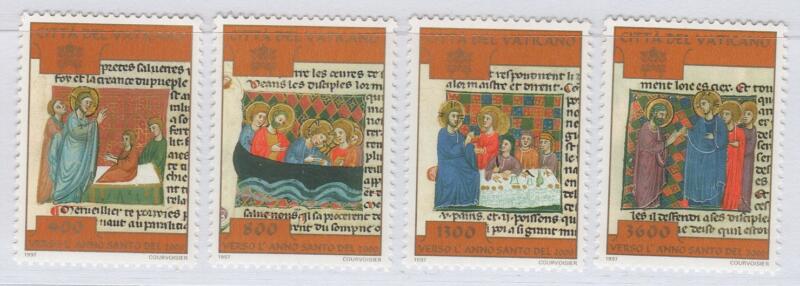 Francobolli Vaticano Anno 1997 Verso l'Anno Santo del 2000 Terza serie