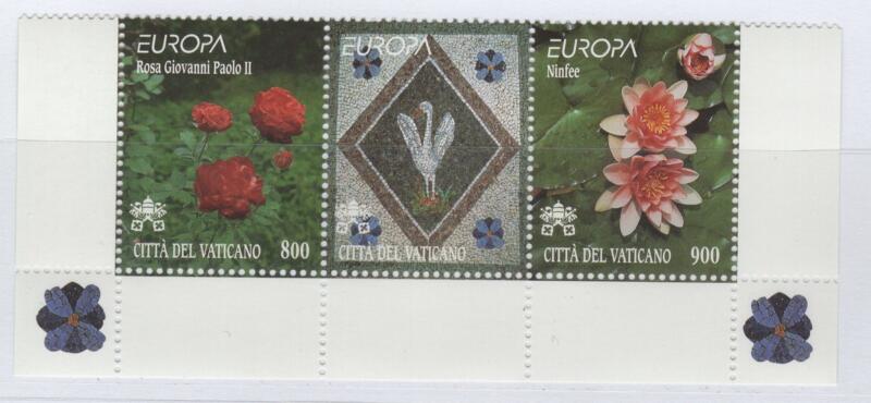 Francobolli Vaticano Anno 1999 Europa Riserve e parchi naturali