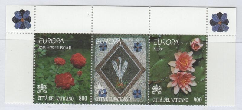 Francobolli Vaticano Anno 1999 Europa Riserve e parchi naturali