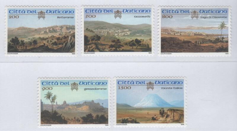 Francobolli Vaticano Anno 1999 Luoghi Santi di Palestina